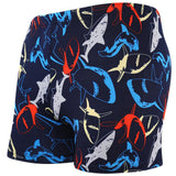 New Sharks Print Swimsuit Mayo Swimwear Men badpak Swim Bathing Suit Swimming Trunks Shorts for Men maillot de bain homme sunga