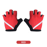 Cycling Gloves Reflective Anti-slip MTB Road Bike Gloves Men Women Half Finger Gloves Breathable Shockproof Sports Gloves