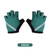 Cycling Gloves Reflective Anti-slip MTB Road Bike Gloves Men Women Half Finger Gloves Breathable Shockproof Sports Gloves
