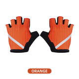 Cycling Gloves Reflective Anti-slip MTB Road Bike Gloves Men Women Half Finger Gloves Breathable Shockproof Sports Gloves