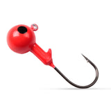 2pcs jig fishing hooks fish hook 3.5g 5g 7g 10g 14g 21g red Lead Round Head Fishing Jigs Hooks High Quality fishing hooks