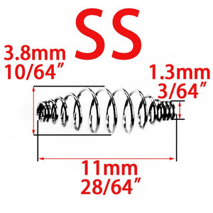 100pcs Spring set Fishhook Swivel Carp Fly Fishing Hooks Single Circle Fishing Tackle Accessories jig Lure Line Cord Tool