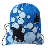 Ready Stock Double Layer Drawstring Gym Waterproof Backpacks Swimming Sports Beach Bag Travel Portable Fold Mini Shoulder Bags