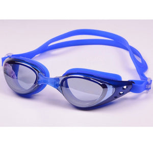 New Multi Adjutable Goggles Swim Glasses Anti-Fog UV Male Female Pool Sport Waterproof Silicone Mirrored Swimming Eyewear