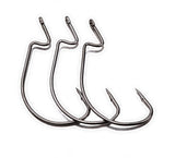 20pcs/lot High-carbon steel fishing hooks 1/0# 2/0# 3/0# 4/0# 5/0# crank hook lure Worm Pesca for Soft Bait Tackle accessories